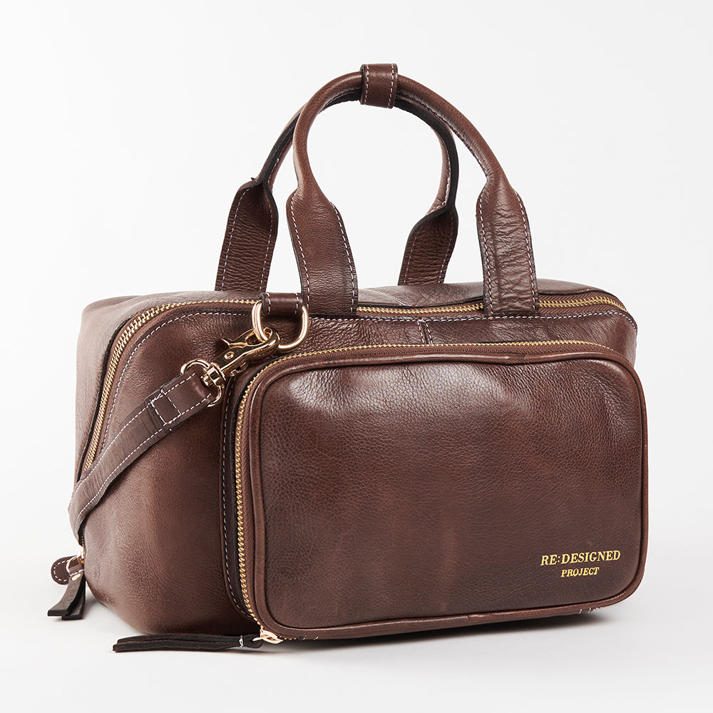 Re:Designed PROJECT 39 - WOODSMOKE - CROSSBODY PROJECT ORGANISER brown Project Bags