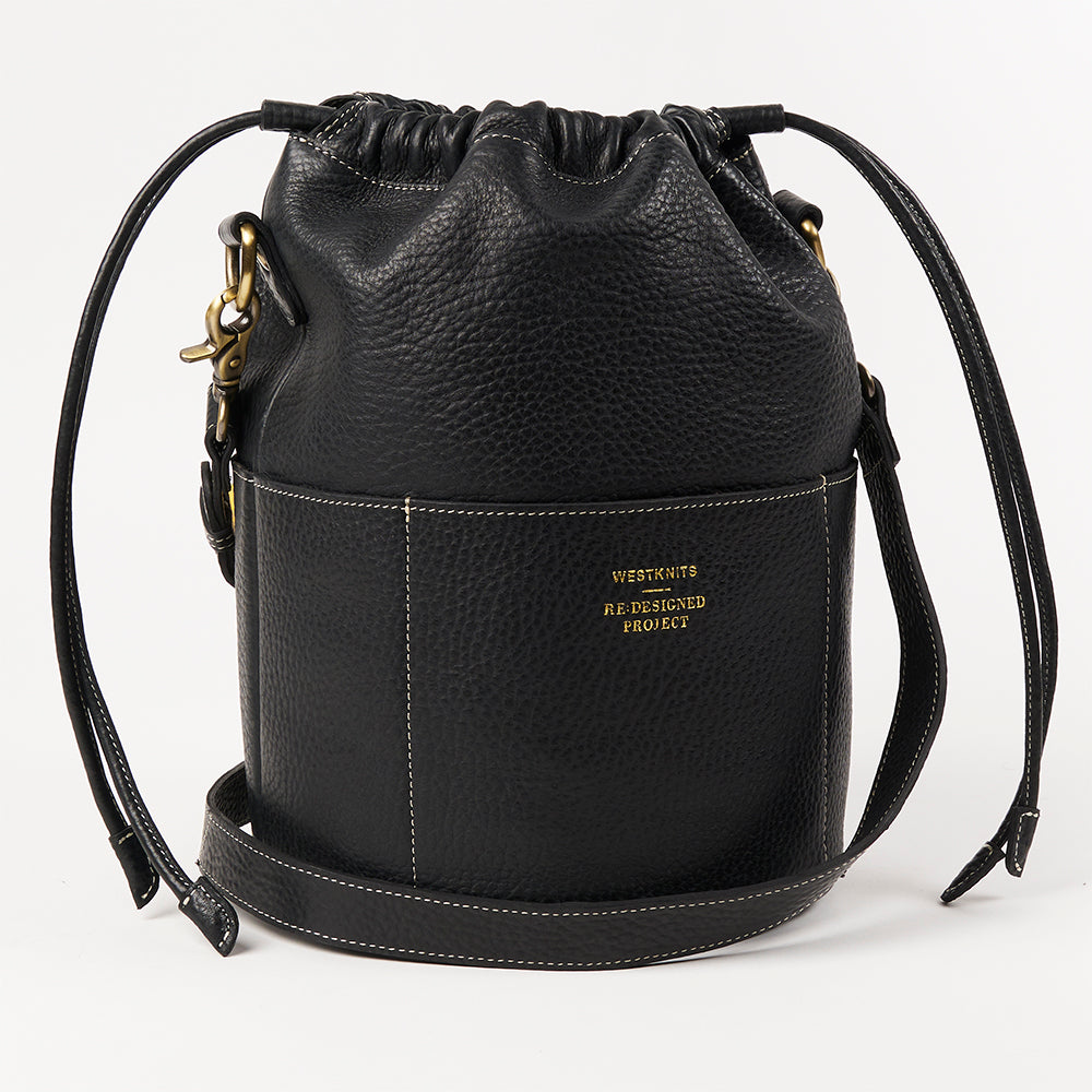 Re:Designed PROJECT 61 - BLACK PEBBLE - DRAWSTRING PROJECT ORGANISER black Project Bags