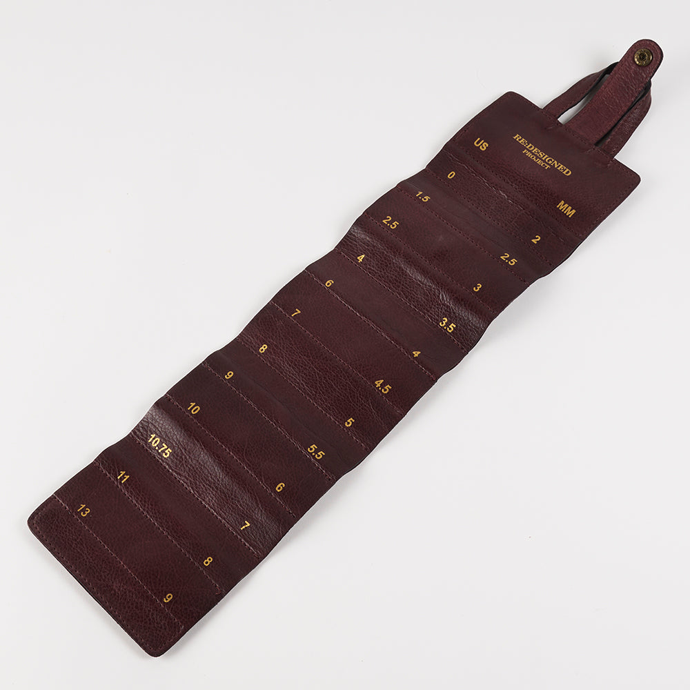PROJECT 66 - DARK CHERRY - CIRCULAR NEEDLE CASE