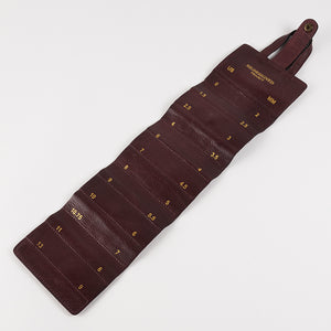 PROJECT 66 - DARK CHERRY - CIRCULAR NEEDLE CASE