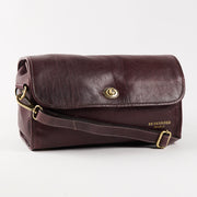 Re:Designed PROJECT 74 - DARK CHERRY - SMALL BUCKLE PROJECT ORGANISER red brown Project Bags