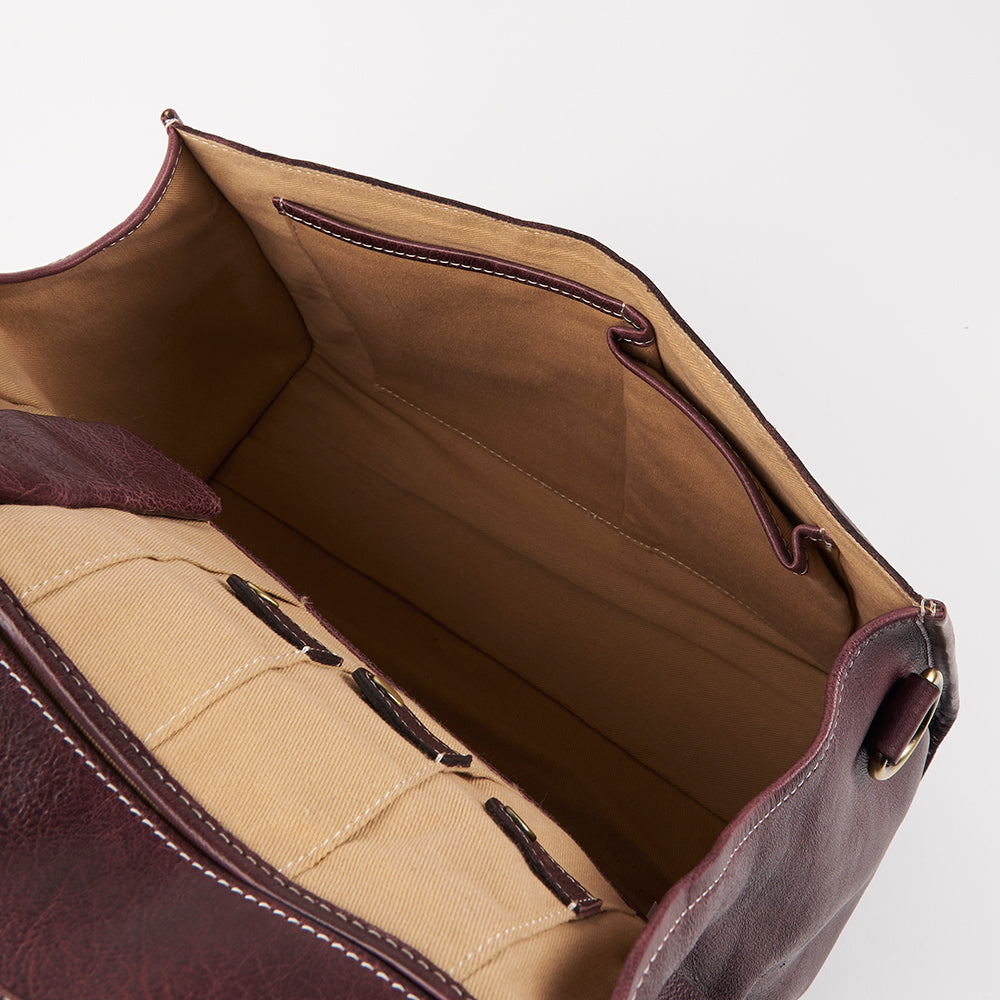 PROJECT 74 - DARK CHERRY - SMALL BUCKLE PROJECT ORGANISER