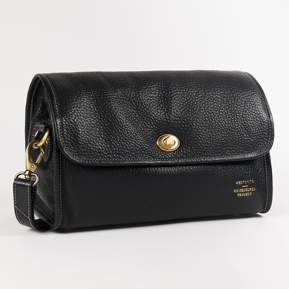 Re:Designed PROJECT 74 - BLACK PEBBLE - SMALL BUCKLE PROJECT ORGANISER black Project Bags