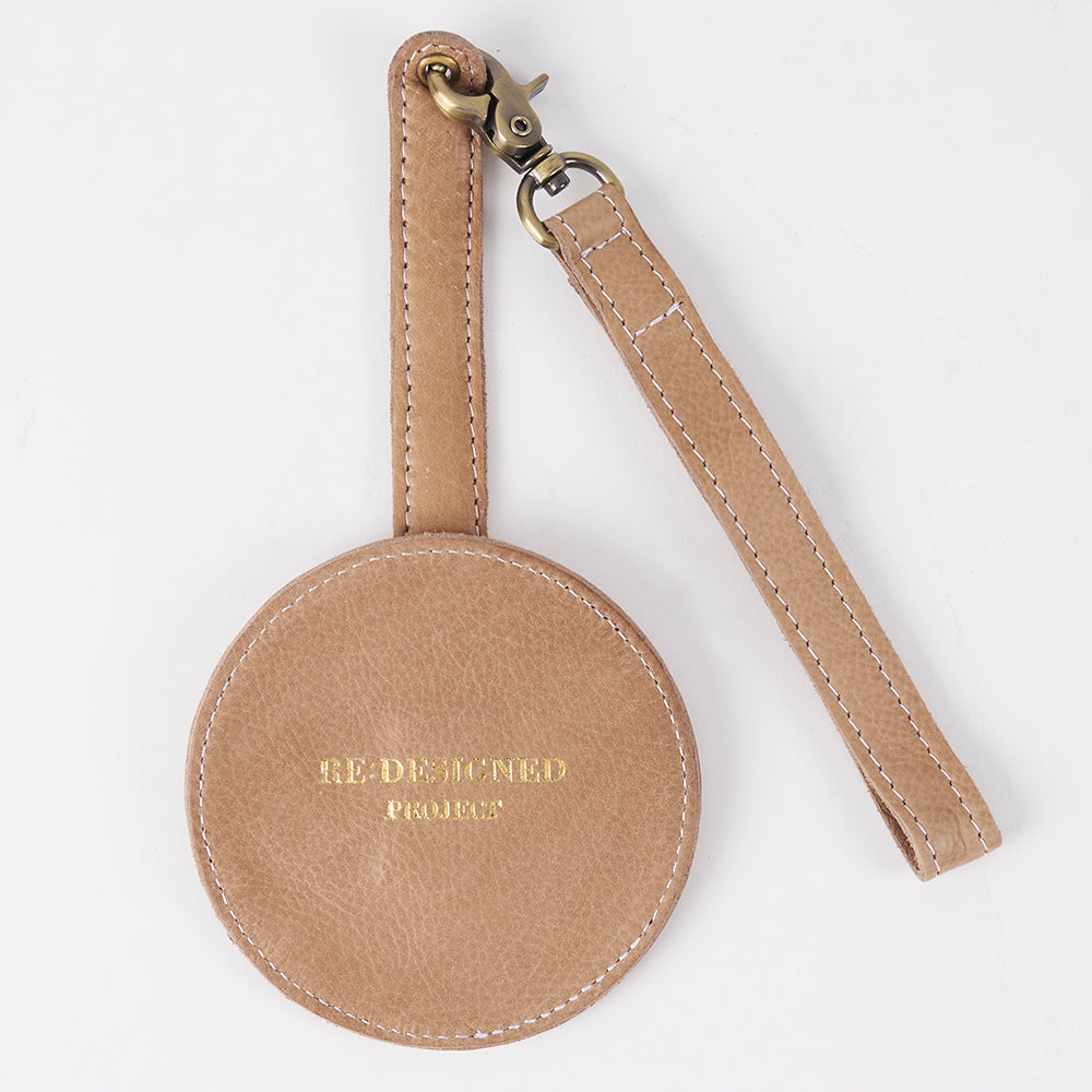 Re:Designed PROJECT 94 - TAUPE - LEATHER MINDER beige Project Bags