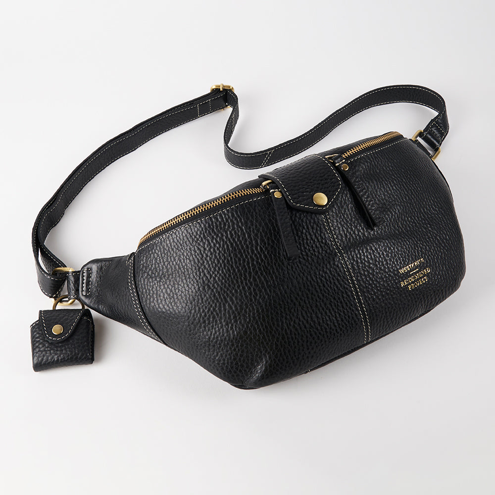 Re:Designed PROJECT 95 - BLACK PEBBLE - BELT BAG black Project Bags