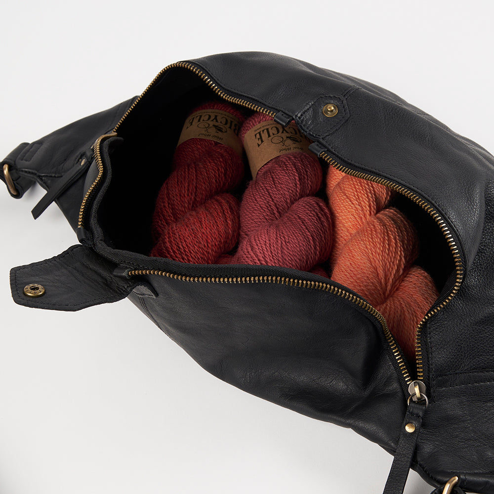 PROJECT 96 - BLACK - LARGE BELT BAG