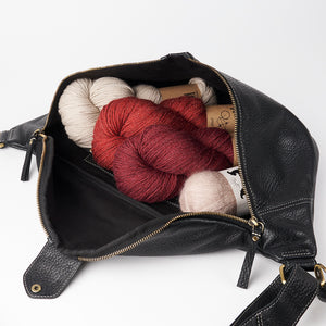 PROJECT 96 - BLACK PEBBLE - LARGE BELT BAG