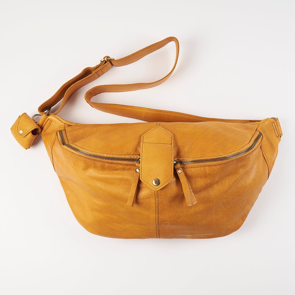 Re:Designed PROJECT 96 - RETRO YELLOW - LARGE BELT BAG yellow Project Bags