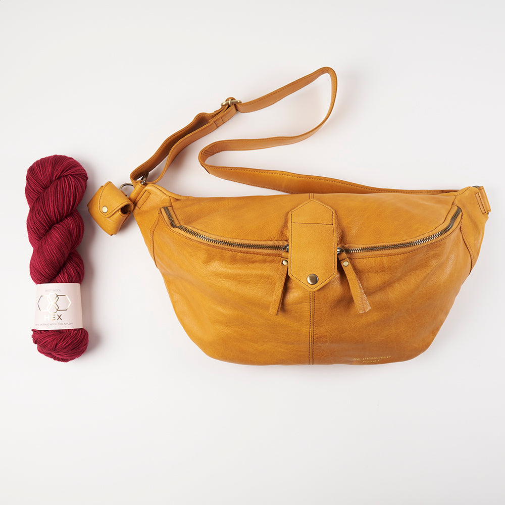 PROJECT 96 - RETRO YELLOW - LARGE BELT BAG