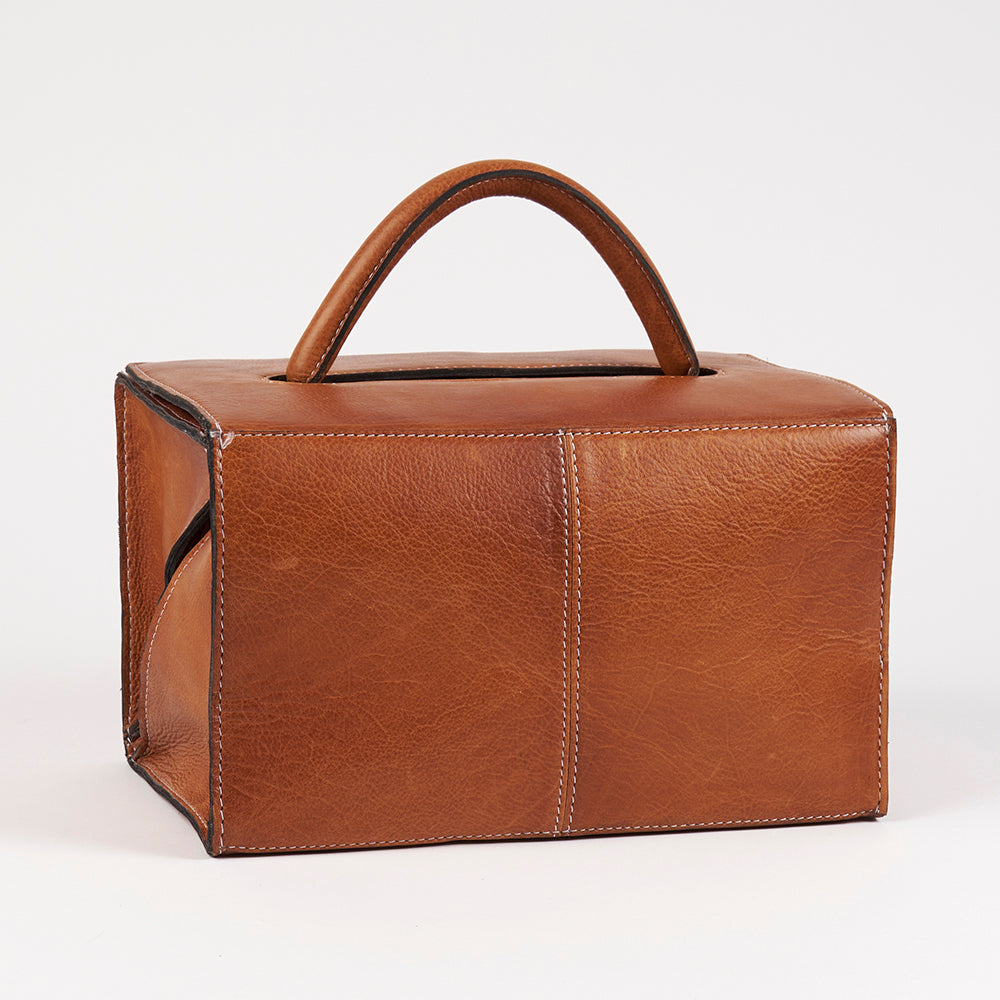 PRE-ORDER: PROJECT 134 - BURNED TAN - SMALL BOXY PROJECT ORGANISER