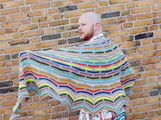 PAINTING BRICKS SHAWL PATTERN