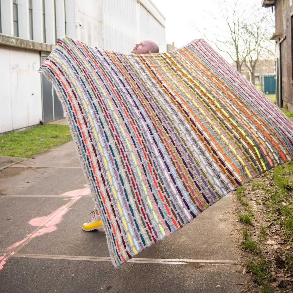 Painting Bricks Blanket