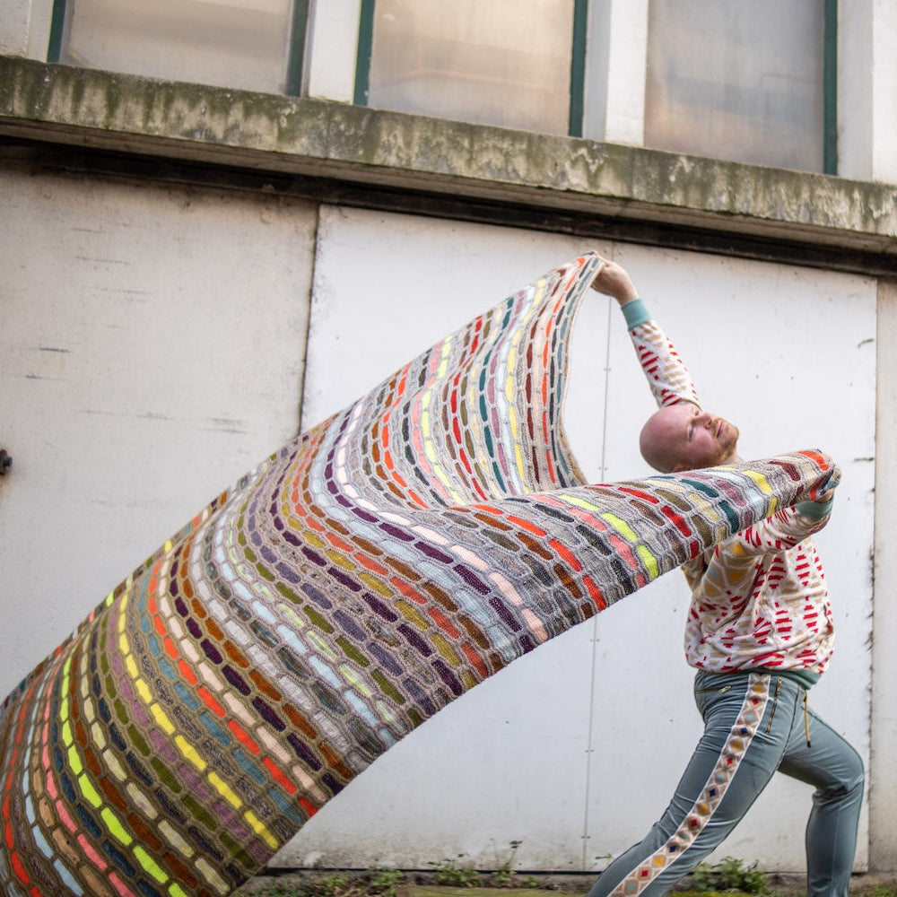 Painting Bricks Blanket