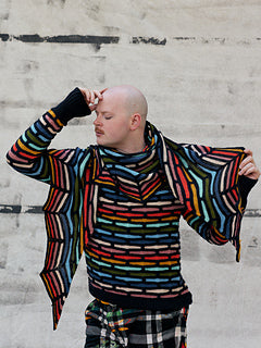 PAINTING BRICKS SWEATER PATTERN