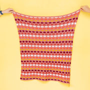 Westknits WESTKNITS SAMPLE - PAINTING HONEYCOMBS BLANKET (SMALL) Samples