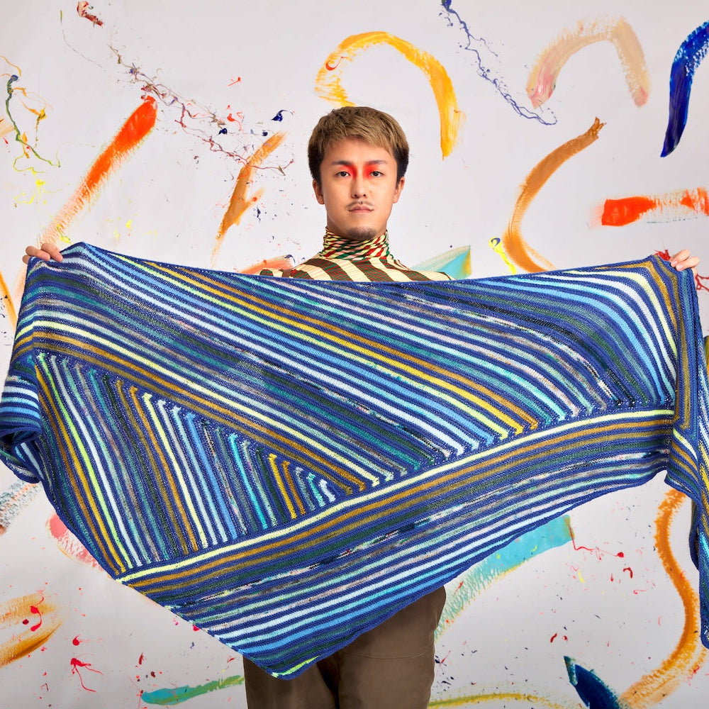 Painting Stripes Shawl