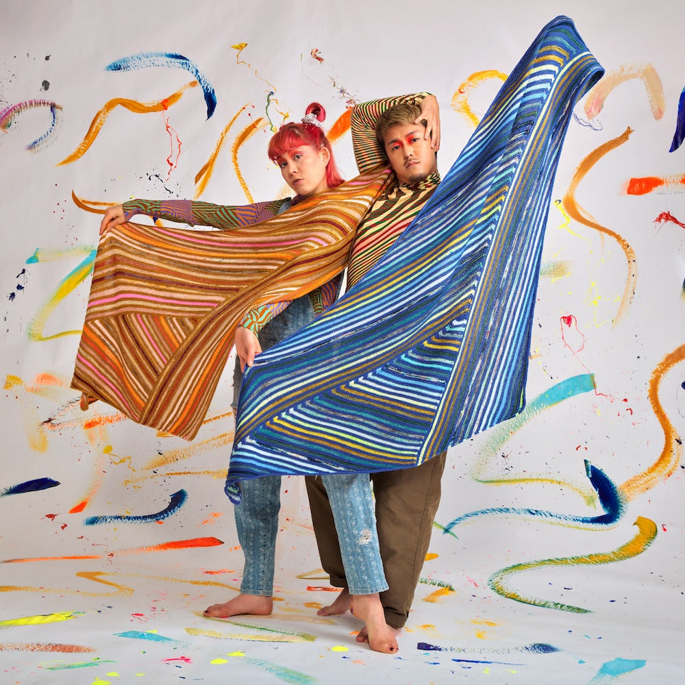 Painting Stripes Shawl