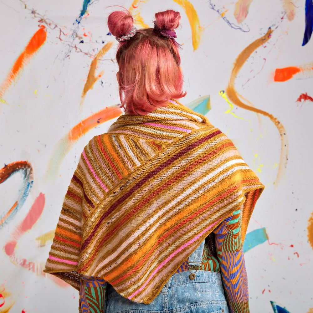 Painting Stripes Shawl