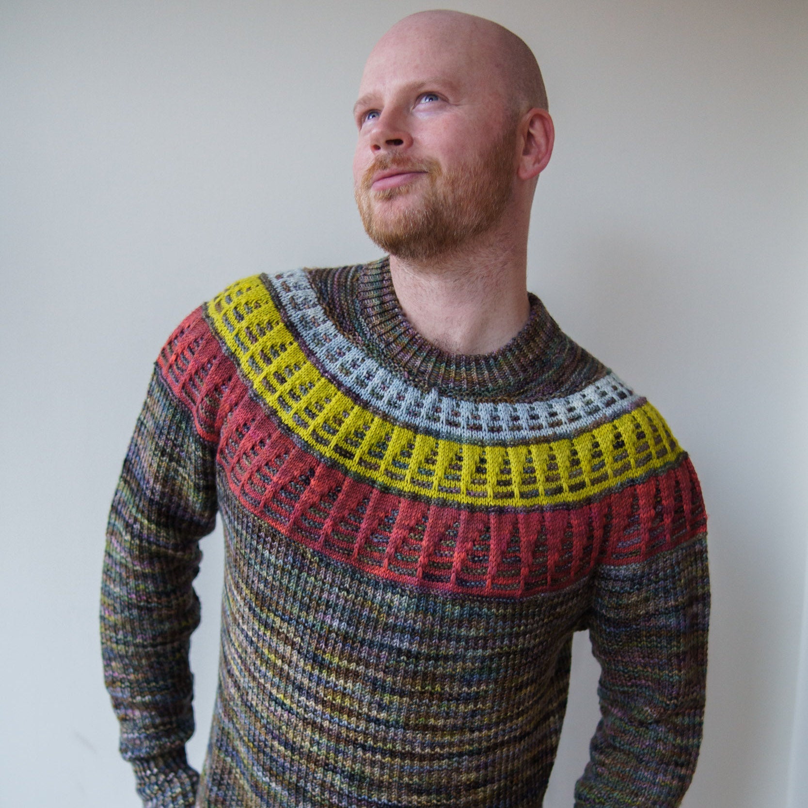 Westknits Patterns PAINTING TRIANGLES SWEATER PATTERN Westknits Pattern