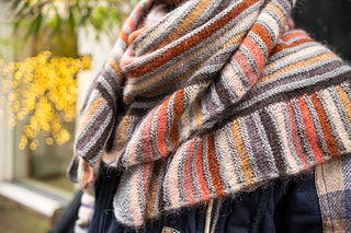 PAINTING RAINBOWS SHAWL PATTERN