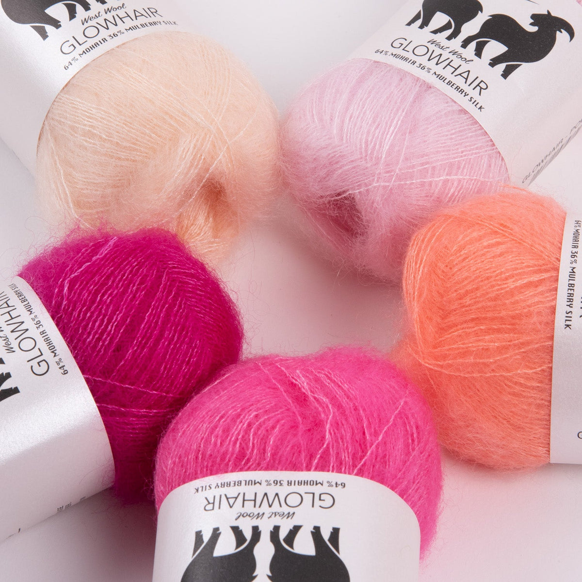 WESTKNITS KIT - FLAMINGO TAFFY