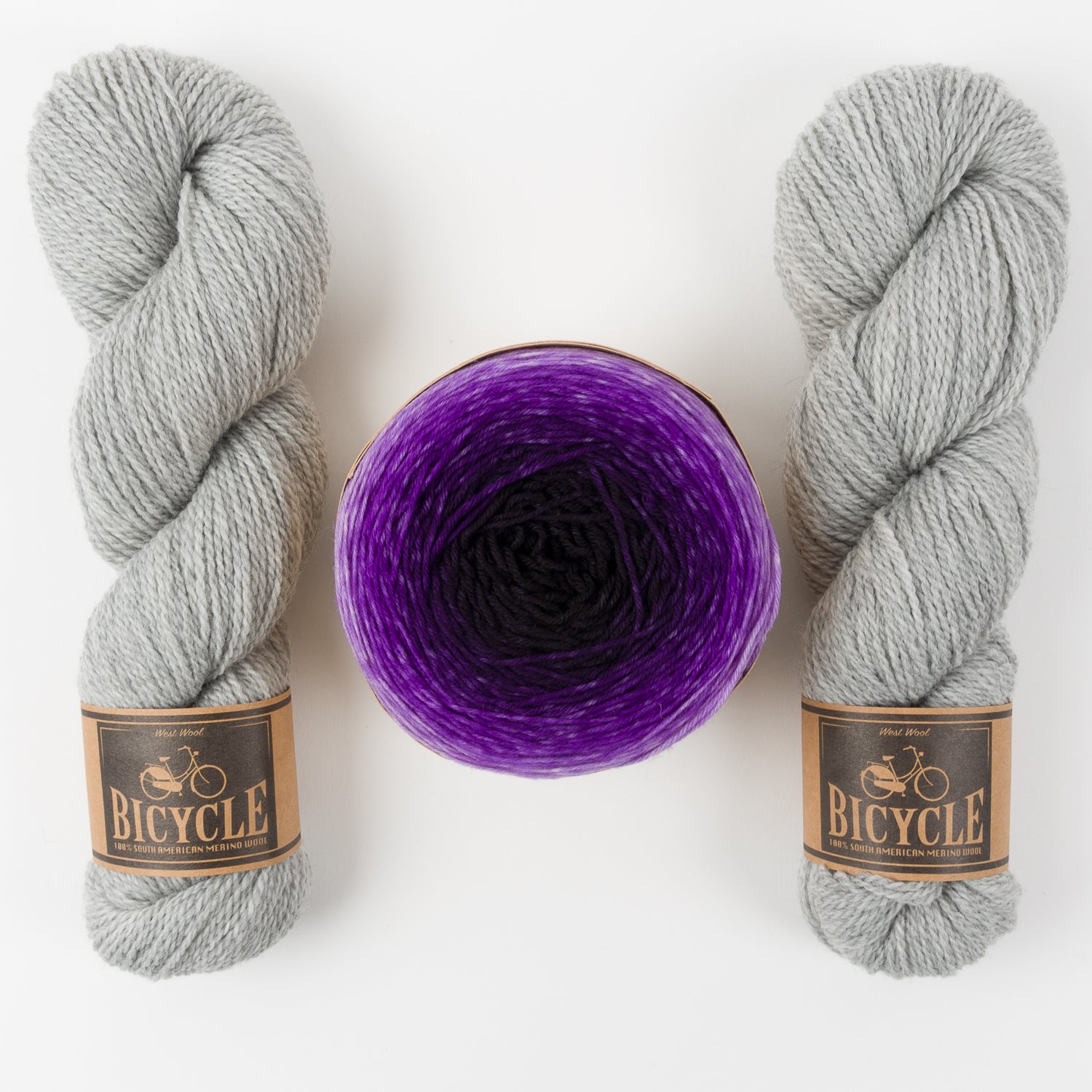 Bilum PEBBLE IBOLYA Merino wool Fingering Quick Kits