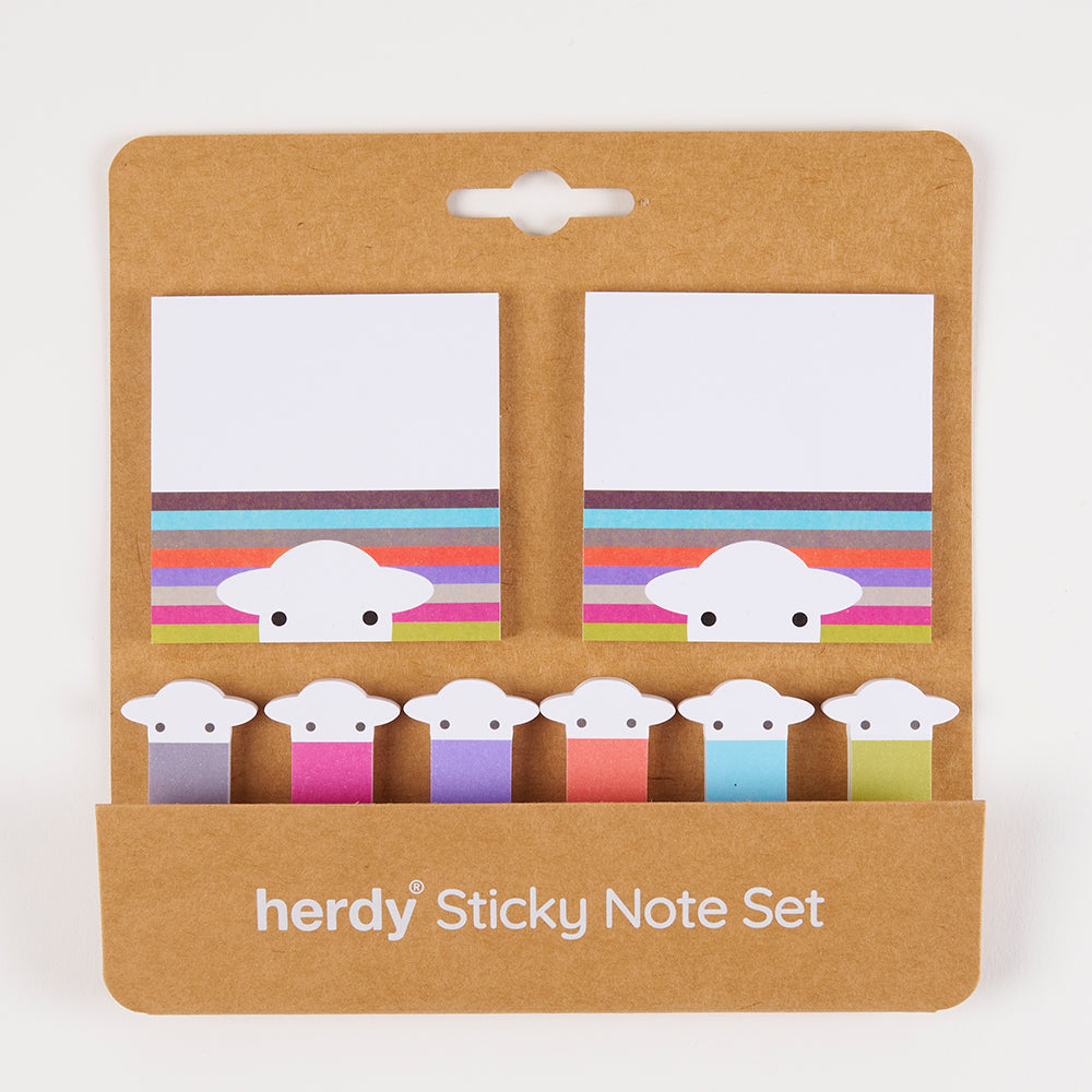Peep Stripe Sticky Note Set