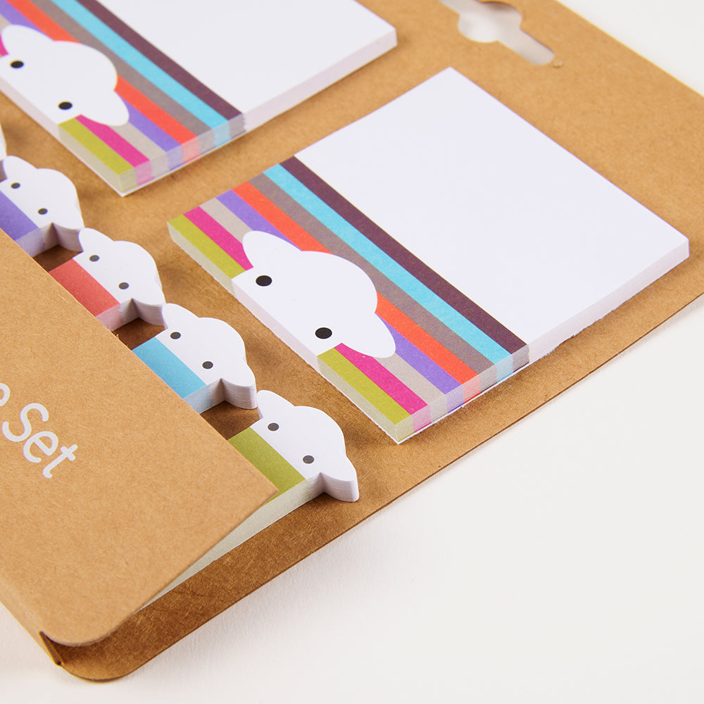 Peep Stripe Sticky Note Set