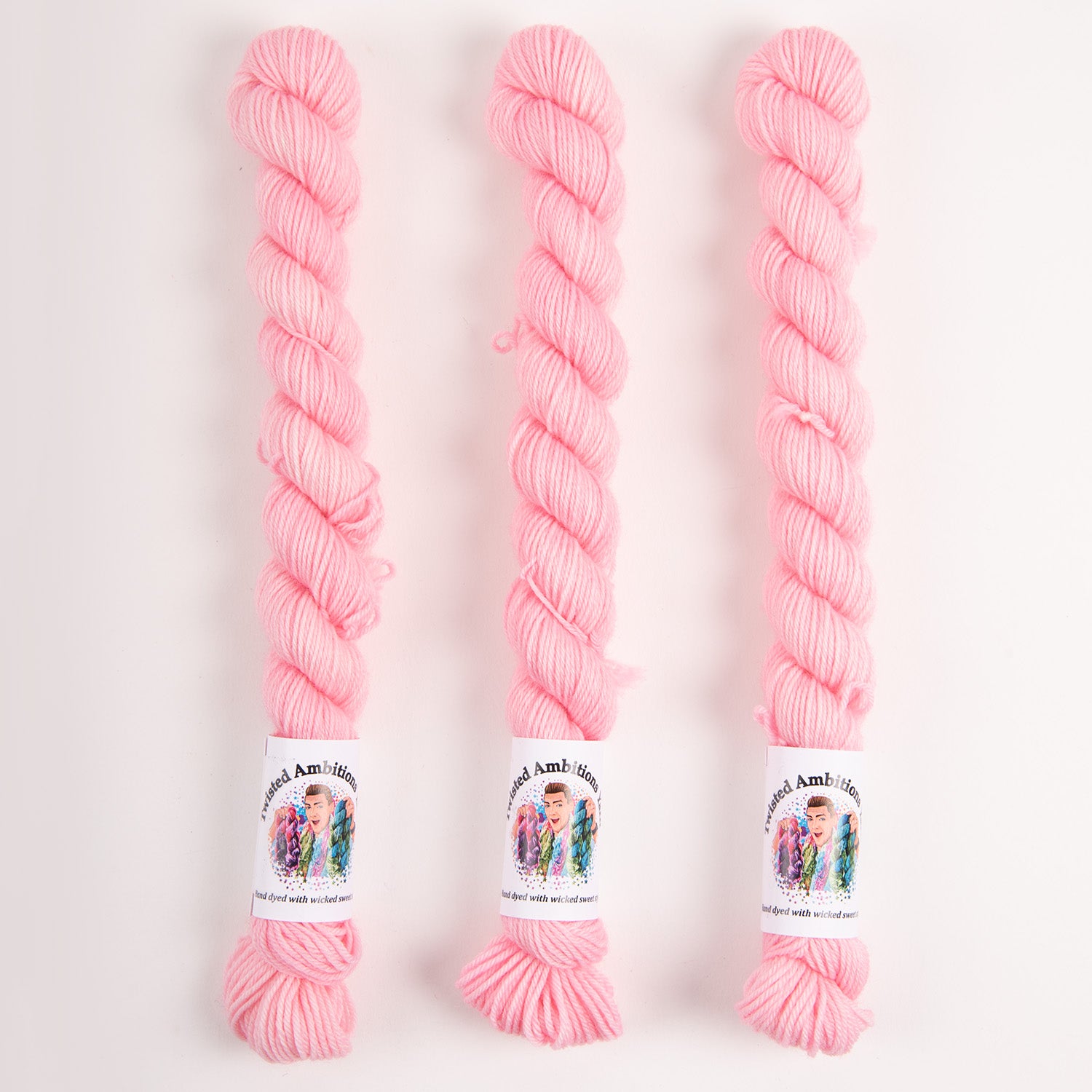 Twisted Ambitions SWEET SOCK MINI - PINK LEMONADE pink Yarn