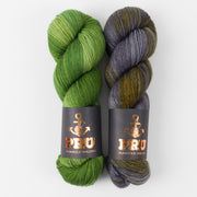 Punk Rock Unicorn PLANTS AND ROCKS Merino wool Nylon Fingering Quick Kits