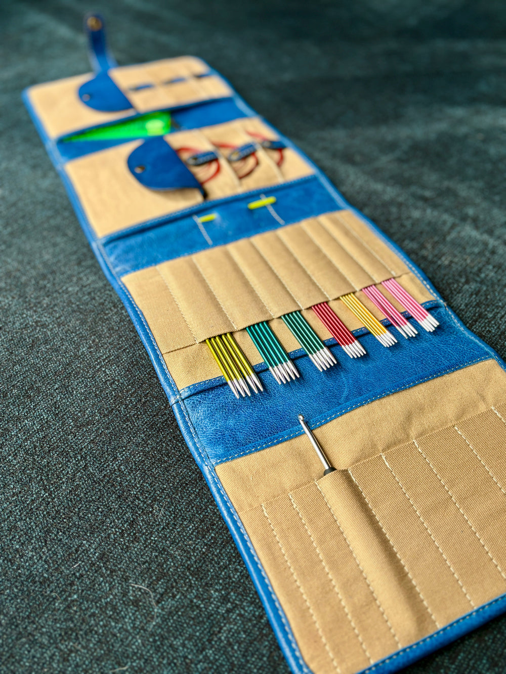 PROJECT 14 - DENIM BLUE - LARGE NEEDLE CASE