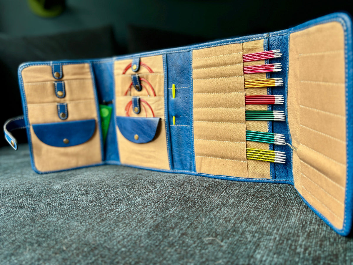 PROJECT 14 - DENIM BLUE - LARGE NEEDLE CASE