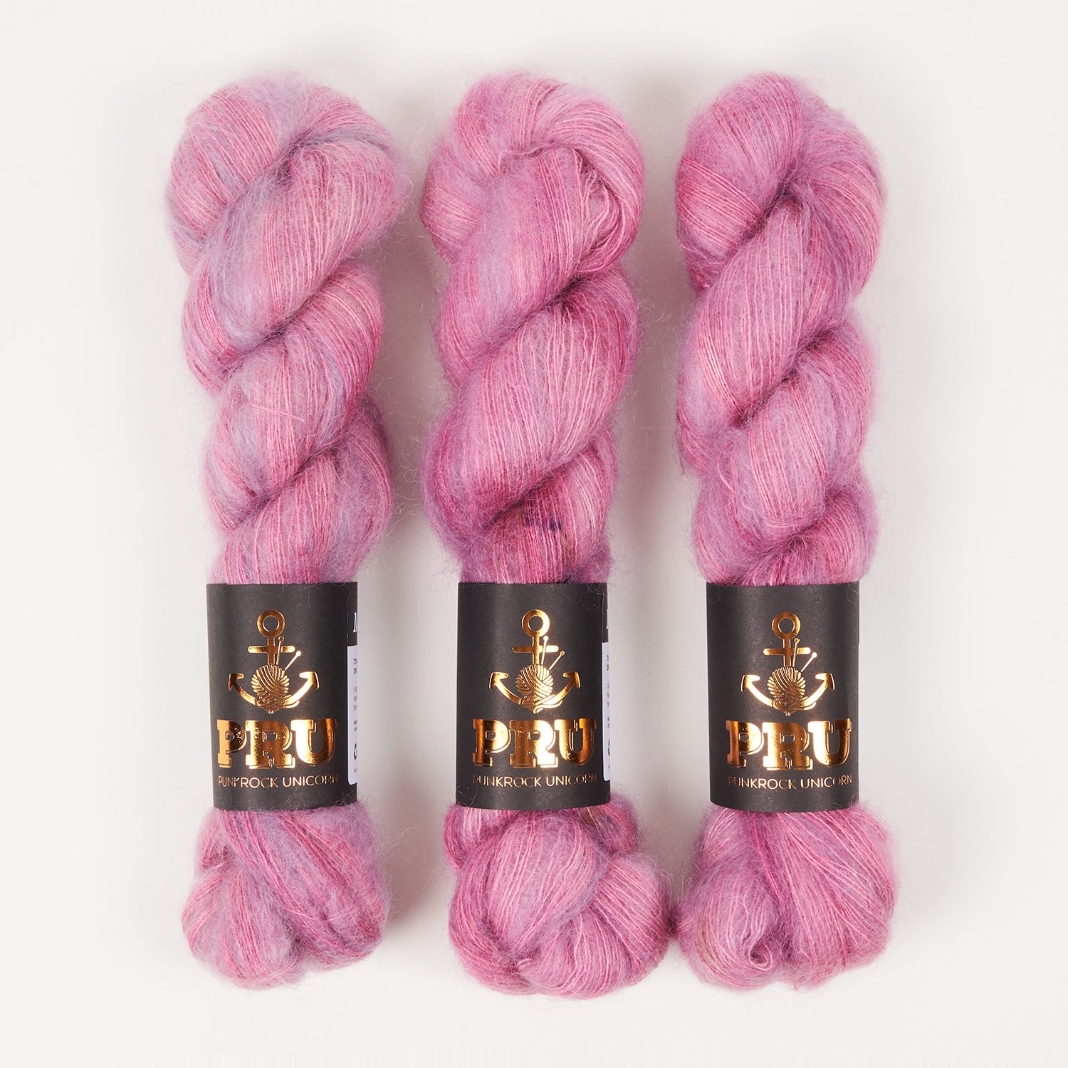 Punk Rock Unicorn MOE - CASSIS Kid Mohair Silk Lace pink Yarn