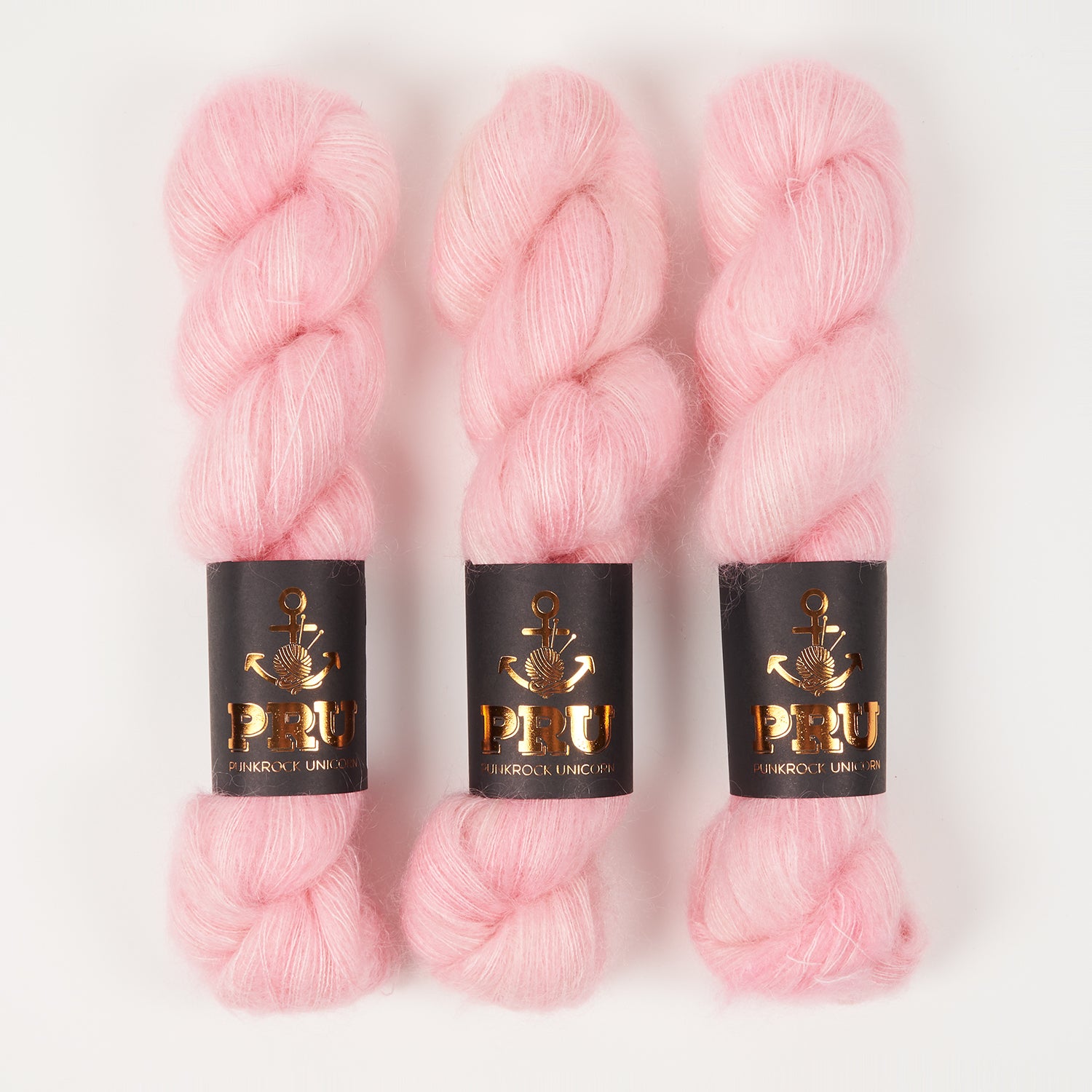 Punk Rock Unicorn MOE - DAISY Kid Mohair Silk Lace pink Yarn