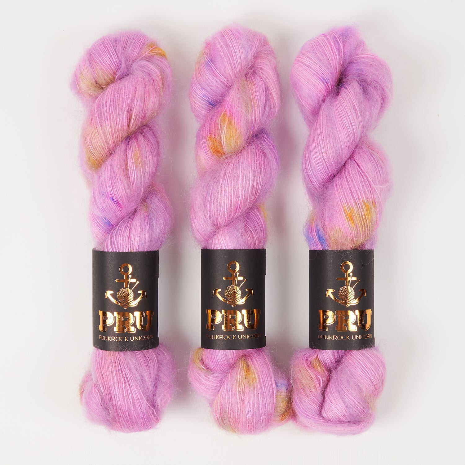 Punk Rock Unicorn MOE - FLIEDER SPEX Kid Mohair Silk Lace pink Yarn