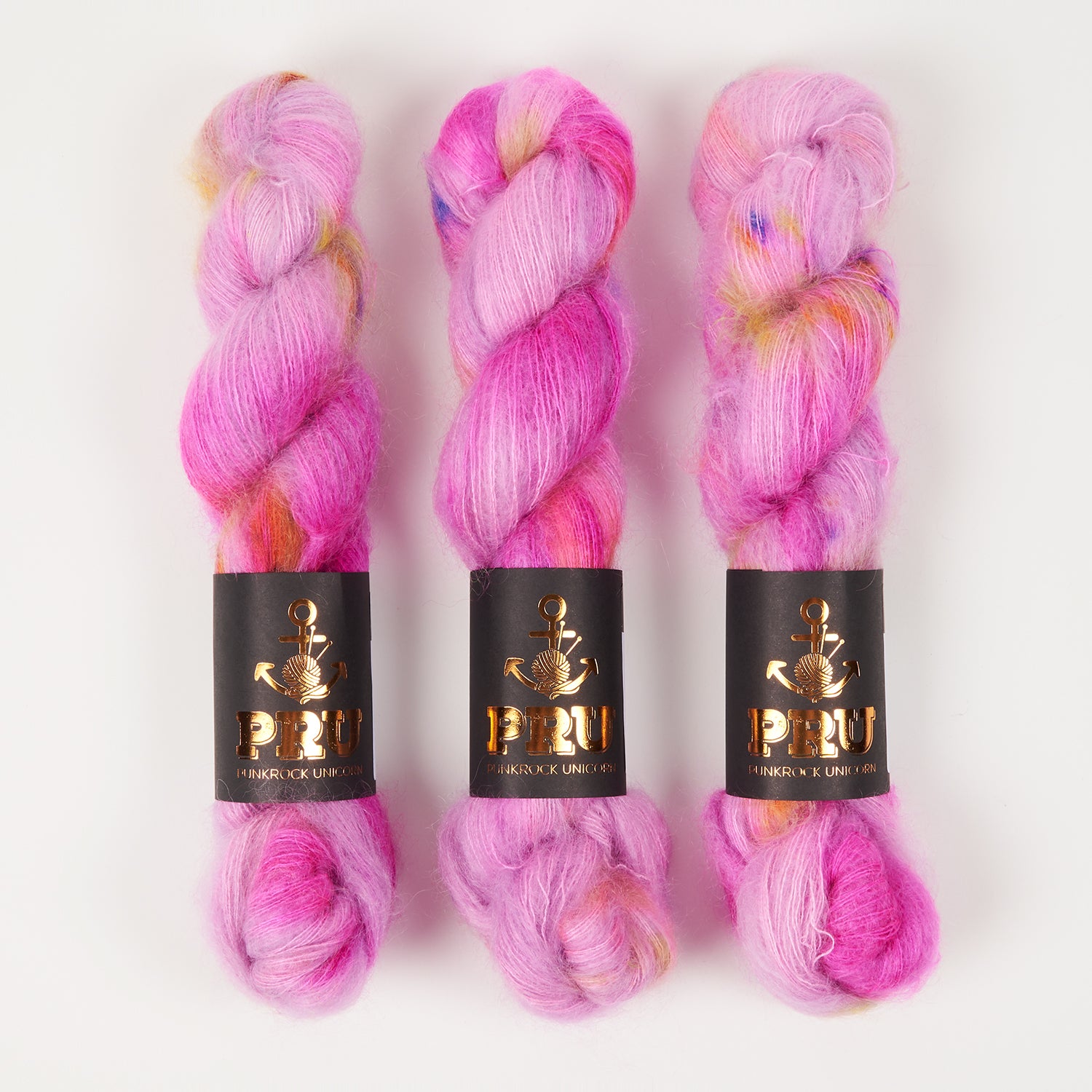 Punk Rock Unicorn MOE - FLIEDER SPEX PINK Kid Mohair Silk Lace pink fuchsia Yarn