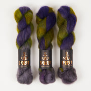 Punk Rock Unicorn MOE - HAUNTED HOUSE Kid Mohair Silk Lace multicolour Yarn