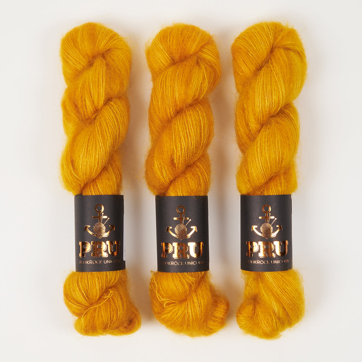Punk Rock Unicorn MOE - HONIG Kid Mohair Silk Lace yellow Yarn