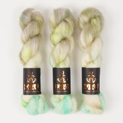 Punk Rock Unicorn MOE - LIMCA Kid Mohair Silk Lace green multicolour turquoise cream Yarn