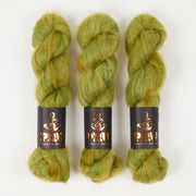 Punk Rock Unicorn MOE - MOSS Kid Mohair Silk Lace green Yarn