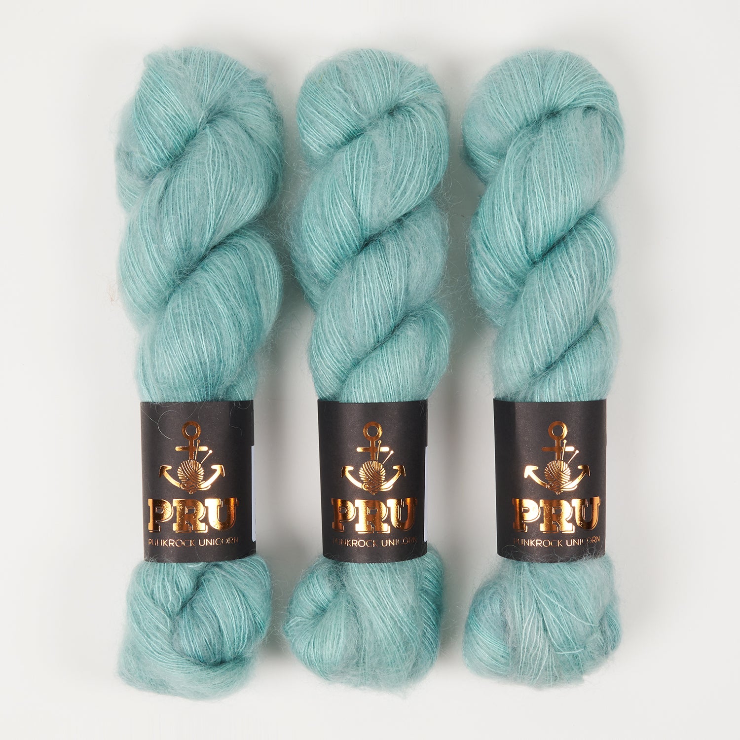 Punk Rock Unicorn MOE - ROBINS EGG Kid Mohair Silk Lace turquoise Yarn