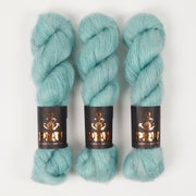 Punk Rock Unicorn MOE - ROBINS EGG Kid Mohair Silk Lace turquoise Yarn