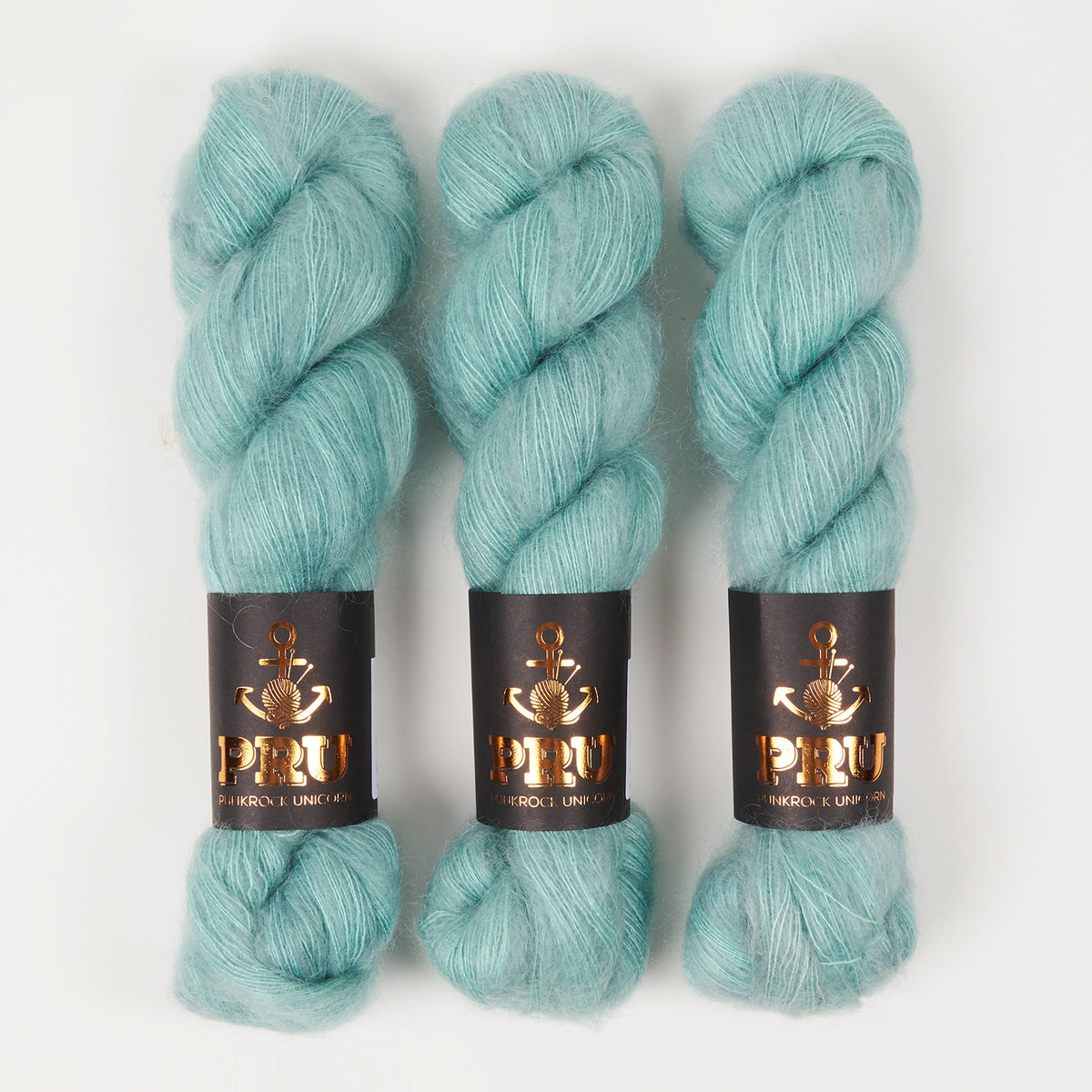 Punk Rock Unicorn MOE - ROBINS EGG Kid Mohair Silk Lace turquoise Yarn