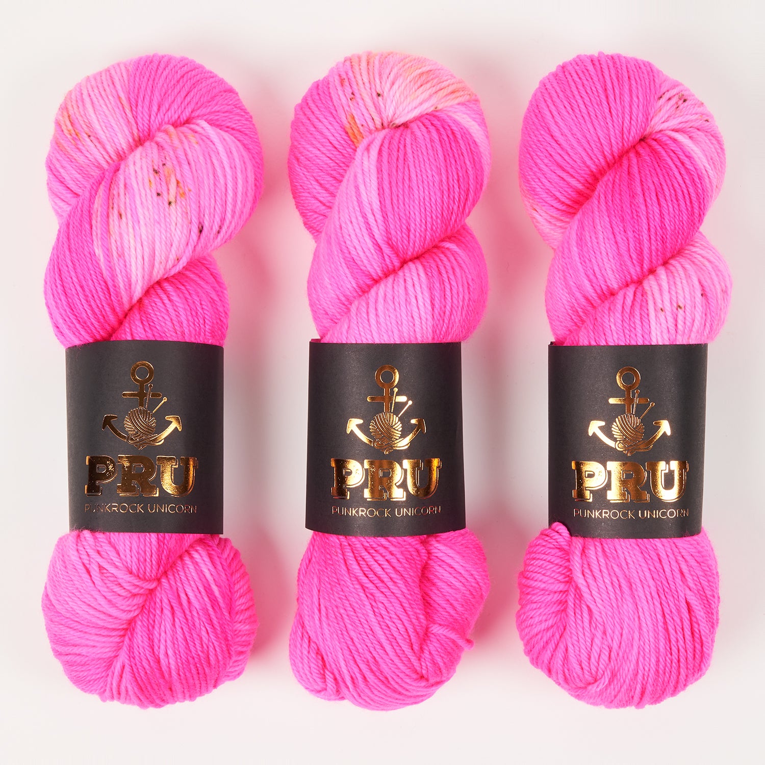 Punk Rock Unicorn SOUL DK - COSMEA Merino wool Nylon DK Sock fuchsia Yarn