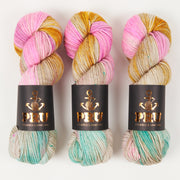 Punk Rock Unicorn SOUL DK - FESTIVAL Merino wool Nylon DK Sock multicolour Yarn