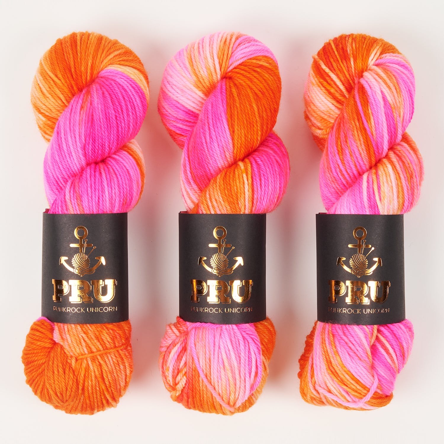 Punk Rock Unicorn SOUL DK - MADRID Merino wool Nylon DK Sock multicolour Yarn