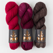 Punk Rock Unicorn PUNSCH AND COFFEE Merino wool Nylon Fingering Quick Kits