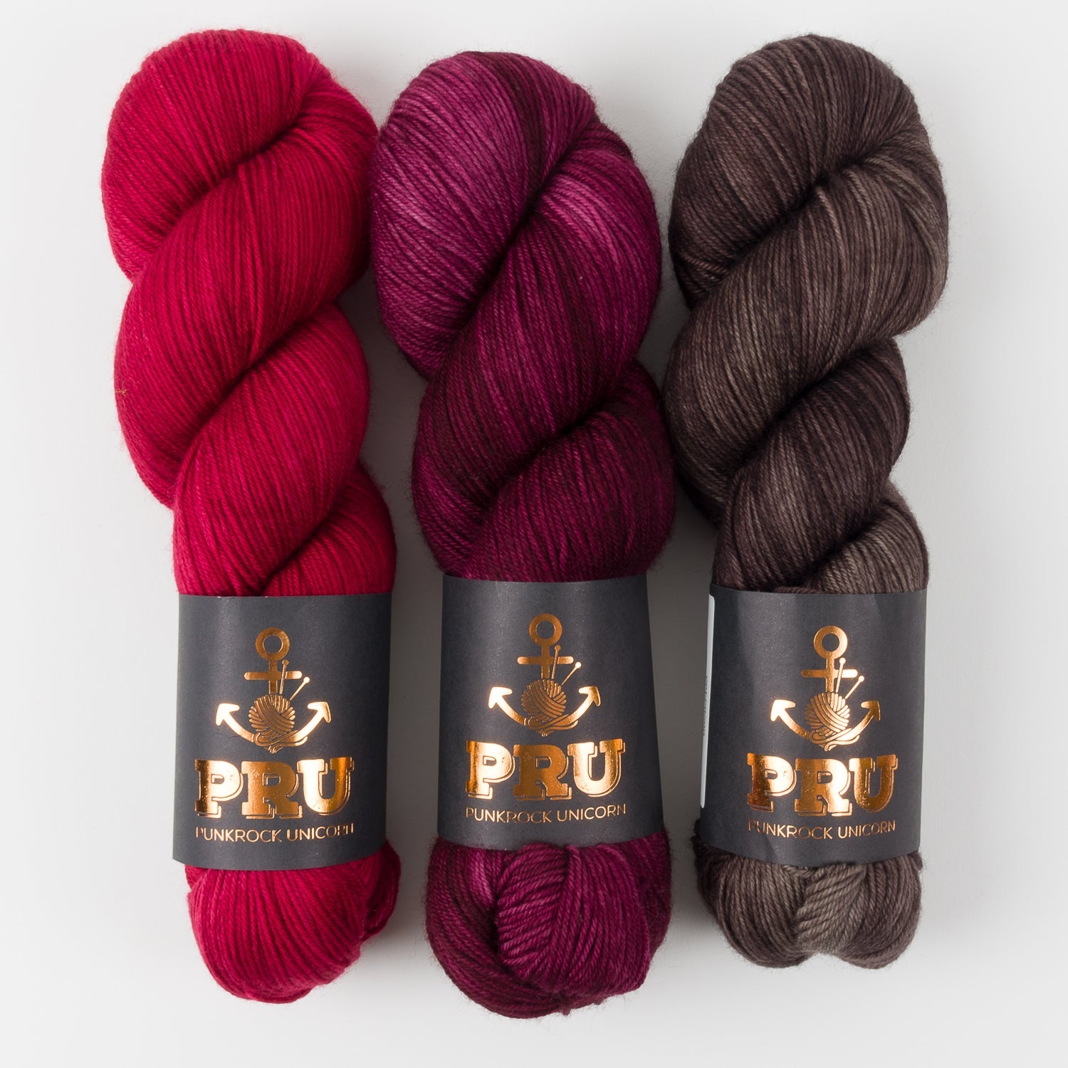 Punk Rock Unicorn WESTKNITS KIT - PUNSCH AND COFFEE Merino wool Nylon Fingering Westknits Kits