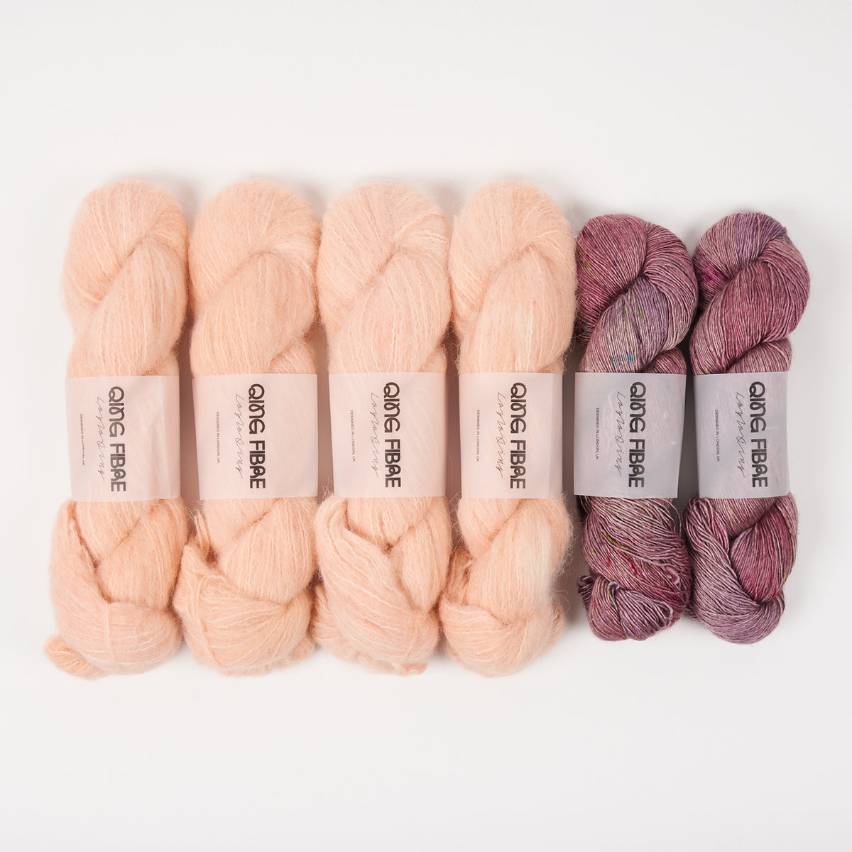 WESTKNITS KIT - ROSEY PEACH