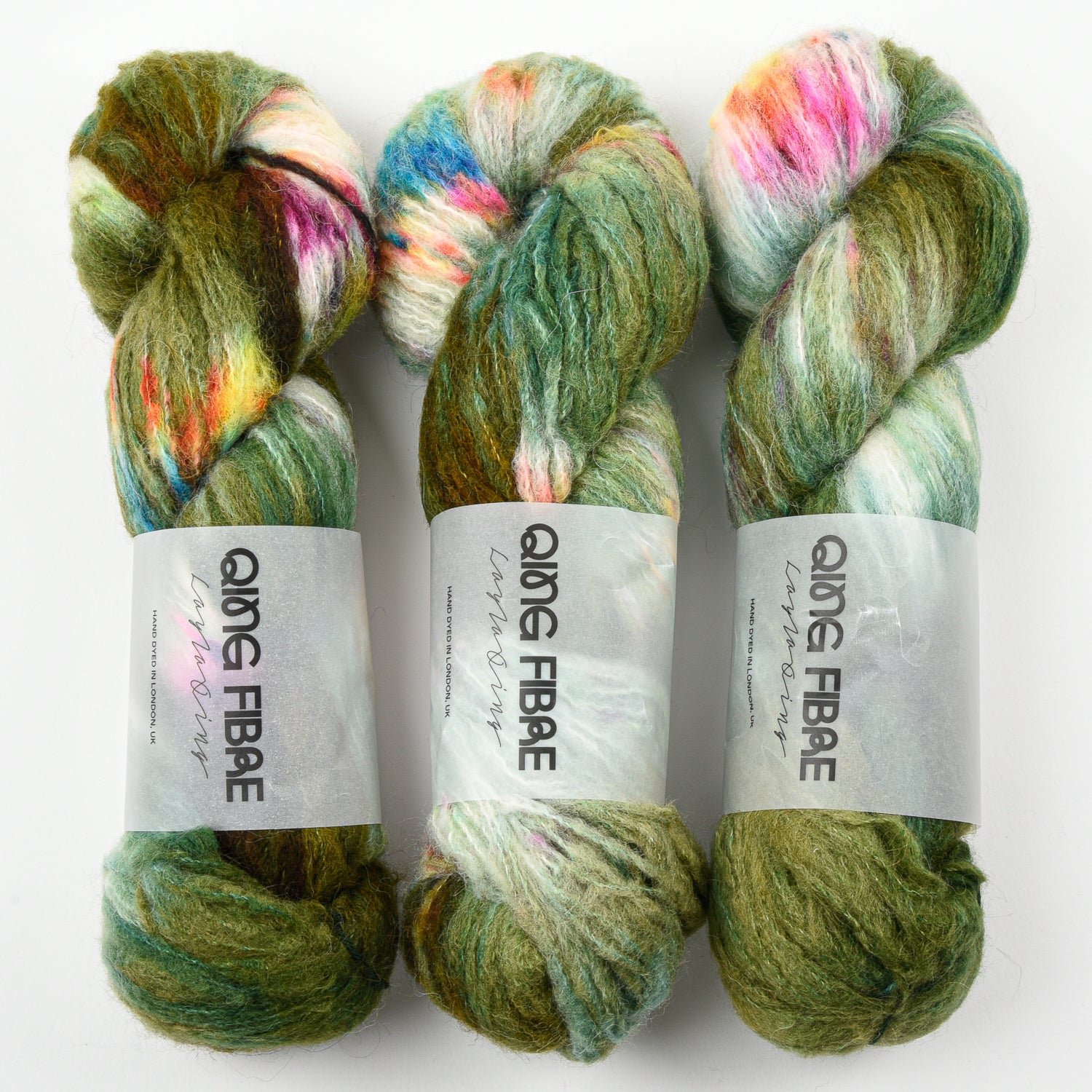 Qing Fibre MELTED BABY SURI - CHA CHA Alpaca Merino wool Silk Sport Yarn